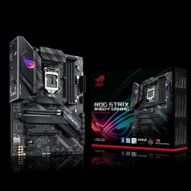 ASUS ROG STRIX B460-F GAMING ATX Motherboard 10th Gen LGA1200 DDR4 2933MHz, 2xPCIe, CrossFireX, DP, HDMI, Dual M.2 Heatsink, Aura Sync RGB