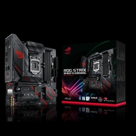 ASUS ROG STRIX B460-G GAMING mATX Gaming Motherboard10th Gen LGA1200 DDR4 2933MHz 2xM.2, 6xSATA, DP, HDMI, CrossFire, Aura Sync RGB