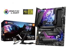 MSI MPG Z490 CARBON EK X DDR4 ATX 2xM.2 6xSATAIII RAID LAN 1xDP 1xHDMI 2xUSB3.2 6xUSB2.0 SLI CROSSFIRE RGB
