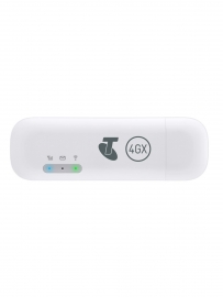 Telstra Pre-Paid 4GX USB Modem (E8372) - DEVICE, SIM + 3 GB DATA, LED Display, 5 Users Support, Supports LTE CAT4