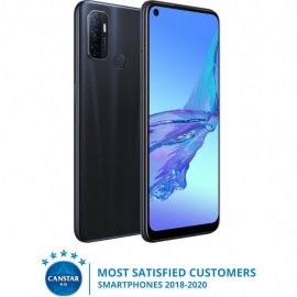 Oppo A53s 128GB Electric Black - 6.5' HD+ LED Screen, Qualcomm SM4250 Processor, Dual Sim, 4GB RAM, Tri-Camera, 18W Fast Charging, 5000mAh battery