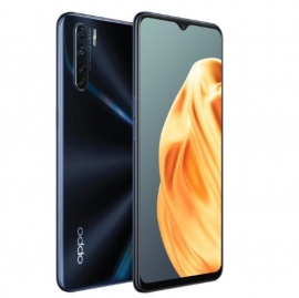 Oppo A91(Mona) 4G Dual Sim 128GB Lightening Black - 6.4' AMOLED Screen, Octa-Core Processor, Quad Camera, 8GB RAM, 4025 mAh Battery