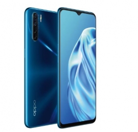 Oppo A91(Mona) 4G Dual Sim 128GB Blazing Blue -6.4' AMOLED Screen, Octa-Core Processor, Quad Camera, 8GB RAM, 4025 mAh Battery