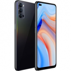 OPPO Reno4 5G 128GB Space Black - 6.4' Diagonal Display, Snapdragon™ 765G, RAM 8GB, Dual Front Lenses, Fast Charge support, 4000mAh battery