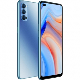 OPPO Reno4 5G 128GB Galactic Blue- 6.4' Diagonal Display, Snapdragon™ 765G, RAM 8GB, Dual Front Lenses, Fast Charge support, 4000mAh battery