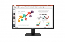 LG 23.8' IPS 5ms Full HD B2B Monitor - HDMI/VGA Tilt VESA100mm USB, USB-C