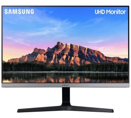 Samsung 28' 4K FreeSync IPS Monitor UHD 3840x2160 16:9 4ms 60Hz HDR10 1B Color DP 2xHDMI Headphone Tilt VESA LU28R550
