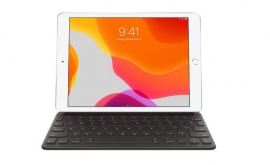 Apple Smart Keyboard for iPad 10.2 (8th generation) — US English, Full-sized, Portable, Folds to create a slim, lightweight cover.