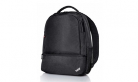 LENOVO Essential Backpack - Fits 15.6'Notebook - Black color, Shoulder Straps, Polyester, Storage Pockets to Organise Pens, Documents, Accessories