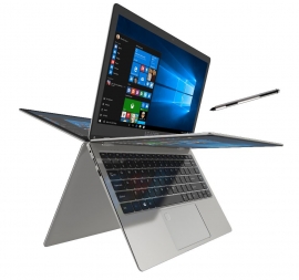 Leader 2 in 1 Convertible 346PRO,13.3' Full HD, Celeron, 4GB, 64GB, Touch, Windows 10 Professional, Hello(FP), Ink (Pen), Webcam,1 Year Warranty W10P