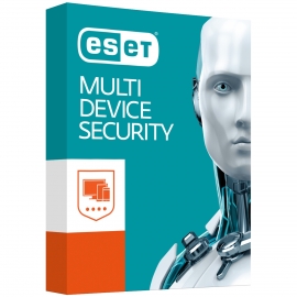 ESET Multi Device Security (Advanced Protection) 3 Windows PCs or Macs or Linux + 3 Android Devices 1 Year - Includes 1x Physical Printed Download