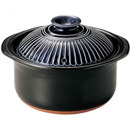 Ginpo Kikka Rice Multi Clay Pot 1.8L