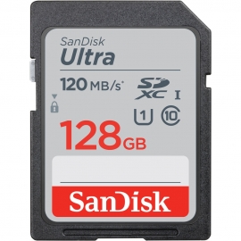  SANDISK SDSDUN4-128G-GN6IN SDXC Ultra UHS-I Class 10 , U1, 120mb/s read &10mb/s write 
