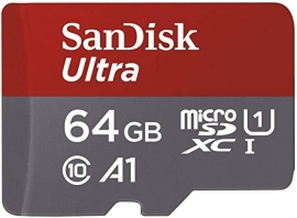  SANDISK SDSQUA4-064G-GN6MN Micro SDXC Ultra UHS-I Class 10 , A1, 120mb/s No adapter 