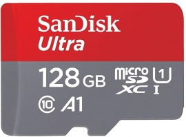  SANDISK SDSQUA4-128G-GN6MN Micro SDXC Ultra UHS-I Class 10 , A1, 120mb/s No adapter 