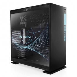 In Win 303rgb Atx Mid Tower Pc Case Tempered Glass Rgb Window Rgb Ready Usb 3.0 X 2 Usb 2.0 X 2
