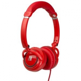 Verbatim On-ear Street Audio Headphones - Red 65070