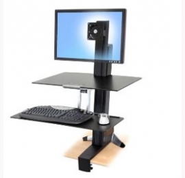 Ergotron Workfit S Single Hd With Worksurface 33-351-200