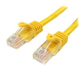 Startech 7m Yellow Cat5e Ethernet Patch Cable With Snagless Rj45 Connectors 45pat7myl