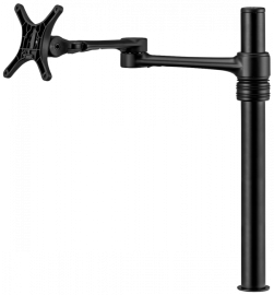 Atdec Single Monitor Desk Mount Black (Af-At-B)