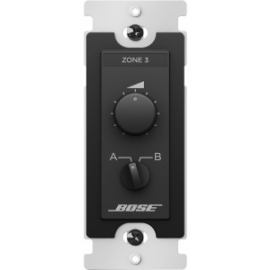 Bose Controlcenter Cc-2 Volume A/b Source Zone Controller Wall Plate - Black. For Use With Dxa2120
