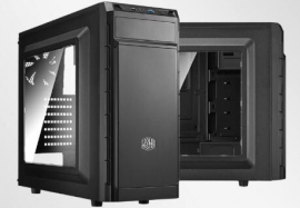 Cooler Master Cmp501 Atx With Side Window Built-in Elite V3 600w Psu(continues Power) 1xusb3.0