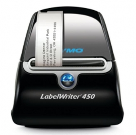 Dymo Black Labelwriter Lw450 With Built-in Wi-fi Label Printer. Works With Mac, Pcs, Smartphones, And Tablets. Direct Thermal And Thermal 2008209