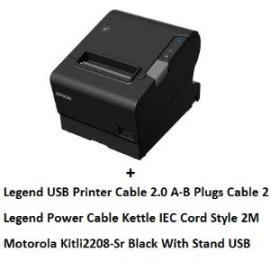 Epson Tm-T88Vi Usb Bundle With Cables + Li2208 Usb Kit Tm-T88Vi Usb + Li2208 Usb