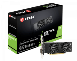 MSI Geforce GTX 1650 4GT LP OC Graphics Card GEFORCE GTX 1650 4GT LP
