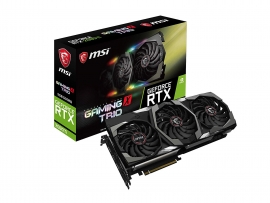 Msi Geforce Rtx 2080 Ti Gaming X Trio 11Gb Gddr6 Nvidia Graphic Card Rgb Mystic Torx Fan 3.0 Overclocking