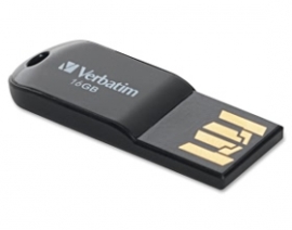 Verbatim Store'n' Go Micro Usb Drive Black 16gb 44050