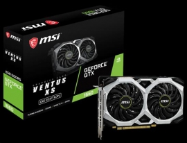 Msi Geforce Gtx 1660 Directx 12 Gtx 1660 Ventus Xs 6G Oc 6Gb 192-Bit Gddr5 Pci Express 3.0 X16 Hdcp