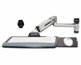 Ergotron Lx Sit-stand Keyboard Arm, Polished 45-354-026