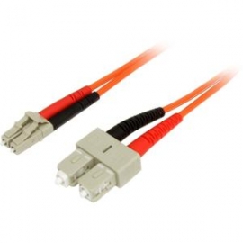 Startech Fiber Optic Cable - Multimode Duplex 50/125 - Lszh - Lc/sc - 10 M 50fiblcsc10