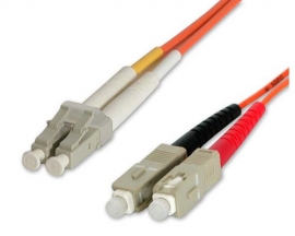 Startech 3m Multimode Fiber Patch Cable Lc - Sc 50fiblcsc3