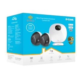 D-Link (Dcs-2802Kt) Indoor / Outdoor Wire-Free Camera Kit Dcs-2802Kt
