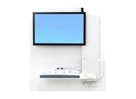 Ergotron Styleview Sit-stand Vl High Traffic Areas, Bright White 61-081-062