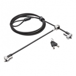 Kensington Ktg N17 Dual Head Laptop Lock For Dell Devices- Straight Cable 67995