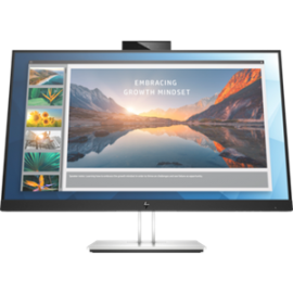 HP E24d G4 - 23.8" IPS Advanced Docking Monitor, 16:9, 1920x1080, HDMI+VGA+USB-C, 100W PD, Tilt, Swivel, Pivot, Height, Webcam, 3 Yrs 6Pa50Aa