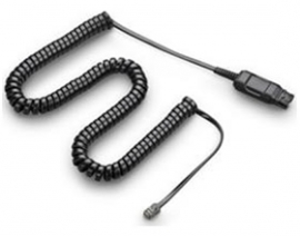 Plantronics Cable, 10" Coil, M15d 71173-01