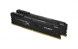 Kingston - 8Gb 2666Mhz Ddr4 Cl16 Dimm (Kit Of 2) Hyperx Fury Black Hx426C16Fb3K2/8