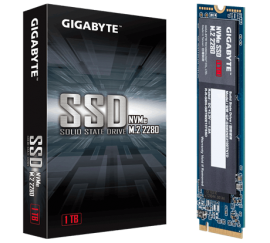 Gigabyte Ssd M.2(2280) Nvme Pcie 3X4 1Tb Read:2500Mb/ S(295K Iops) Write:2100Mb/ S(430K Iops) 3.5W 5 Years Limited Warranty Gp-Gsm2Ne3100Tntd
