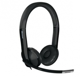 Microsoft Lifechat Lx-6000 Headset Lync Certified Usb Noisecancelling Mic Black 7xf-00003