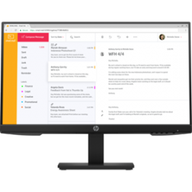 HP P24h G4 - 23.8" IPS, 16:9, 1920x1080, HEIGHT ADJUST, SPEAKERS, VGA+DP+HDMI, Tilt, Swivel, Pivot, 3 Yrs 7Vh44Aa