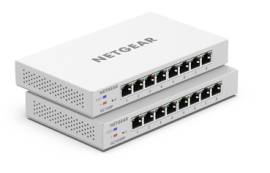 NETGEAR Insight Managed 8-Port Gigabit Ethernet High-Power PoE+ Smart Cloud Switch with 2 SFP Fiber Ports Gc510Pp-100Ajs