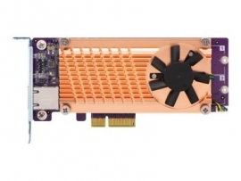 Qnap Qm2 Card Dual M.2 Pcie Ssd 10Gbase-T(1) Expansion Card Low Profile Bracket Qm2-2P10G1Ta