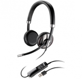 Plantronics Blackwire C720-m Stereo Wideband Usb Headset, Wless Btooth Mob Qd, Ms Lync 87506-01