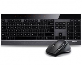 RAPOO 8900P Wireless Combo 5G/ UltraThin/ Multimedia/ Laser KBRP-8900P