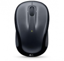 Logitech M325 Wireless Mouse - Dark Silver (u) Designed-for-web Scrolling, Feel-good, Contoured