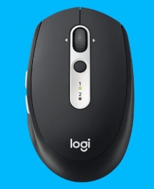 Logitech M585 Wireless Mouse Multi-device - Graphite - 1yr Wty 910-005117